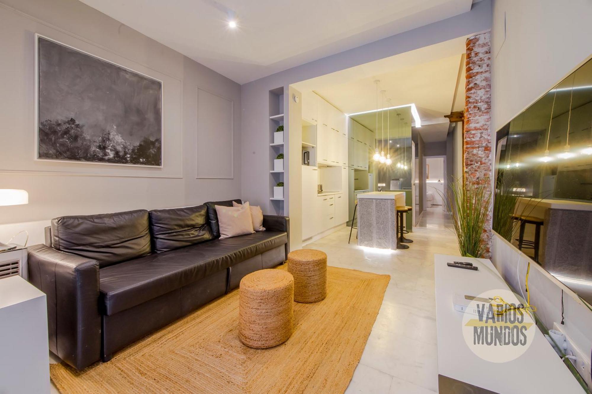Cool Duplex Bajo Apt 7Pax Cerca De Tirso De Molina E2 Madrid Eksteriør bilde