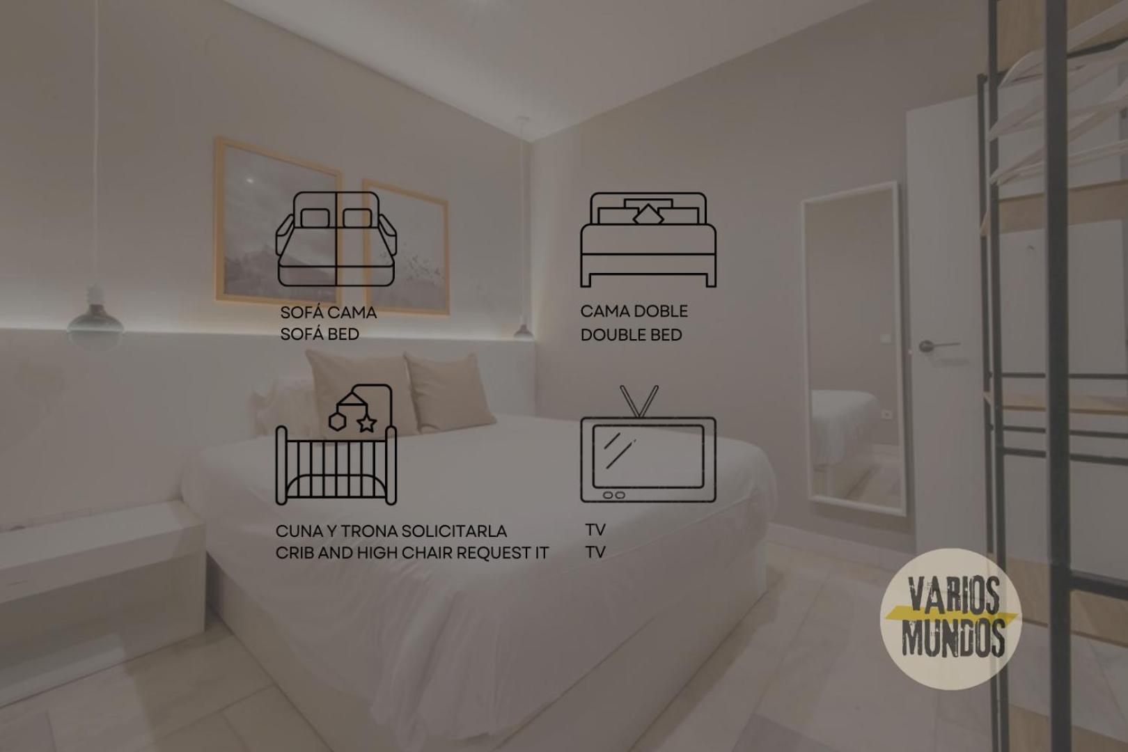 Cool Duplex Bajo Apt 7Pax Cerca De Tirso De Molina E2 Madrid Eksteriør bilde