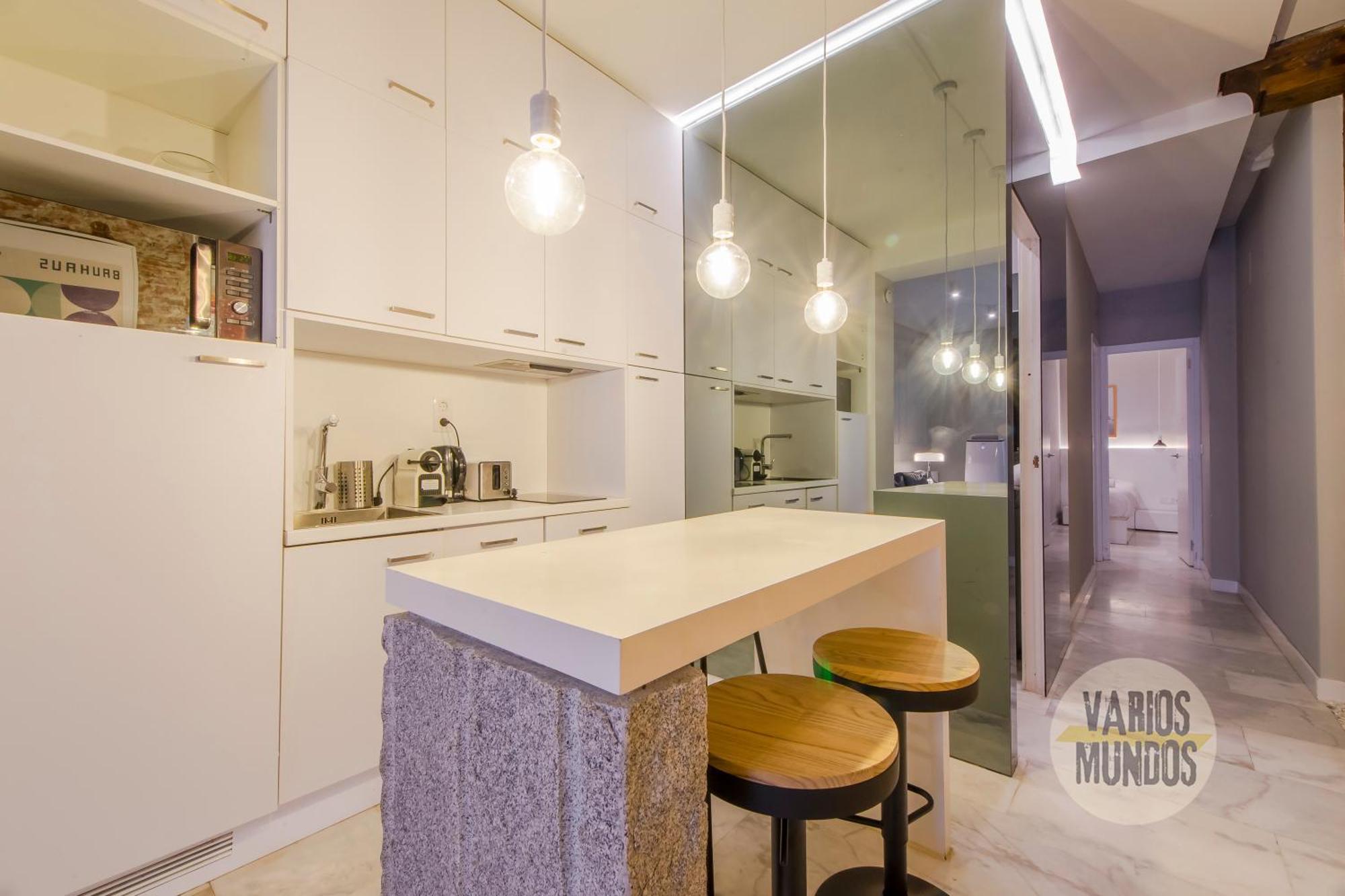 Cool Duplex Bajo Apt 7Pax Cerca De Tirso De Molina E2 Madrid Eksteriør bilde