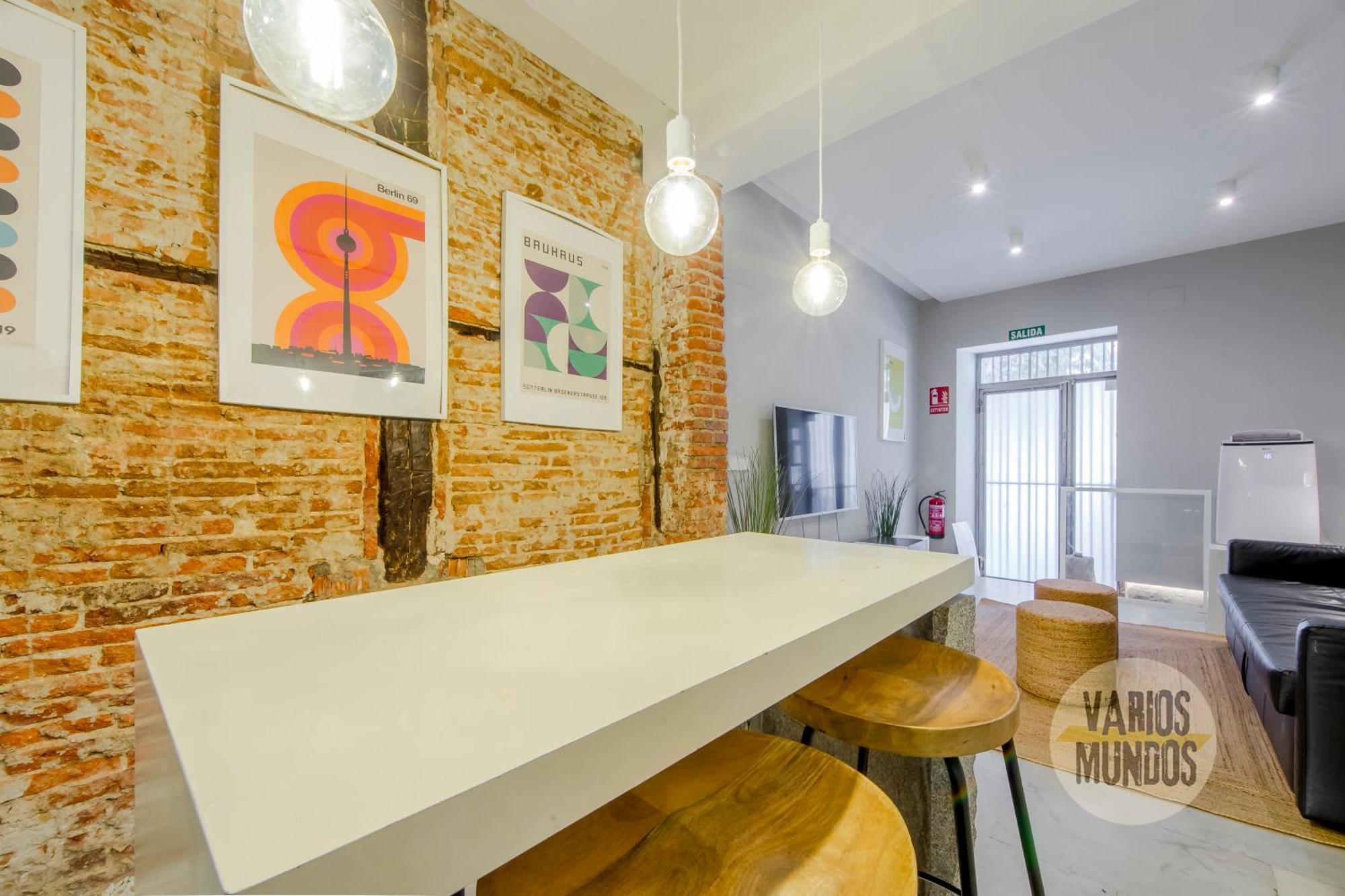 Cool Duplex Bajo Apt 7Pax Cerca De Tirso De Molina E2 Madrid Eksteriør bilde