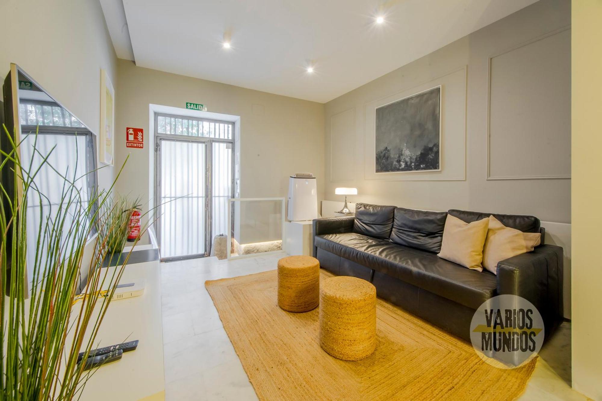Cool Duplex Bajo Apt 7Pax Cerca De Tirso De Molina E2 Madrid Eksteriør bilde